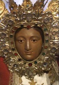 7.- Rostro de la Virgen de Argeme